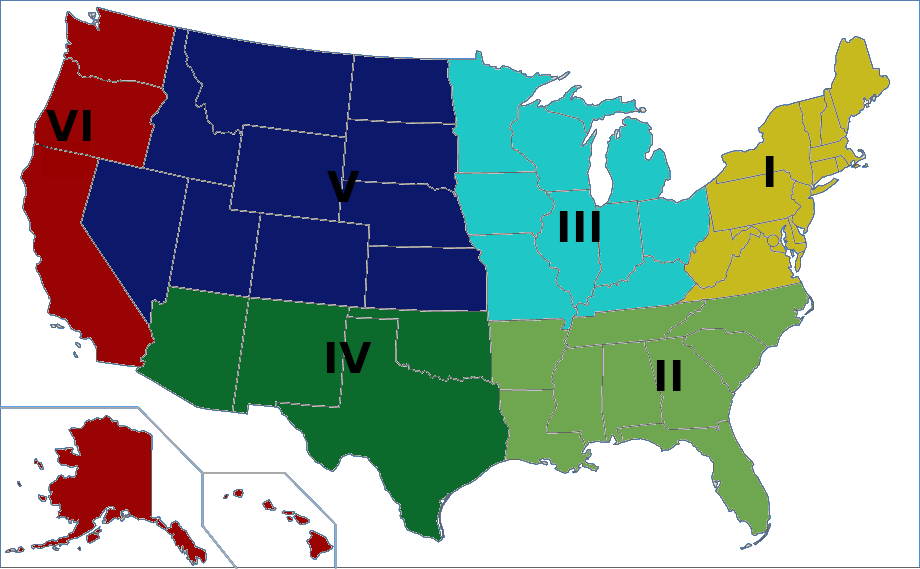 US-AKC-Regions